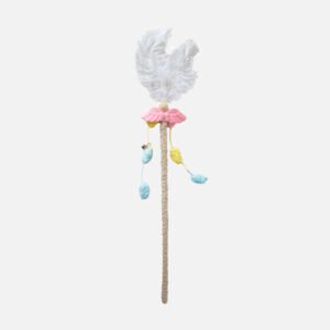 Angel Wings Feather Cat Wand Toy