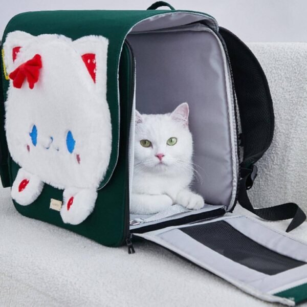 Arkika Whiskers Wonders Cat Backpack - Image 18