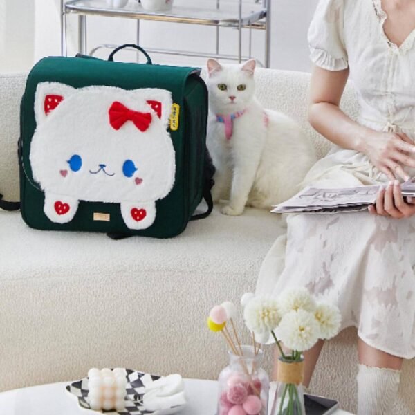 Arkika Whiskers Wonders Cat Backpack - Image 6