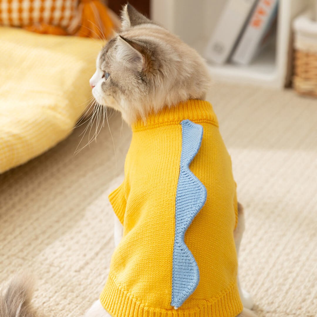 Dino Cat Sweater - Image 3