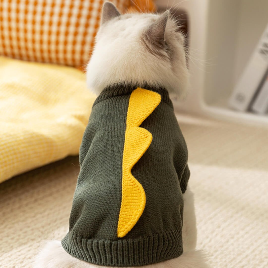 Dino Cat Sweater - Image 4
