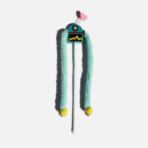 Flashy Fluff Cat Teaser Wand