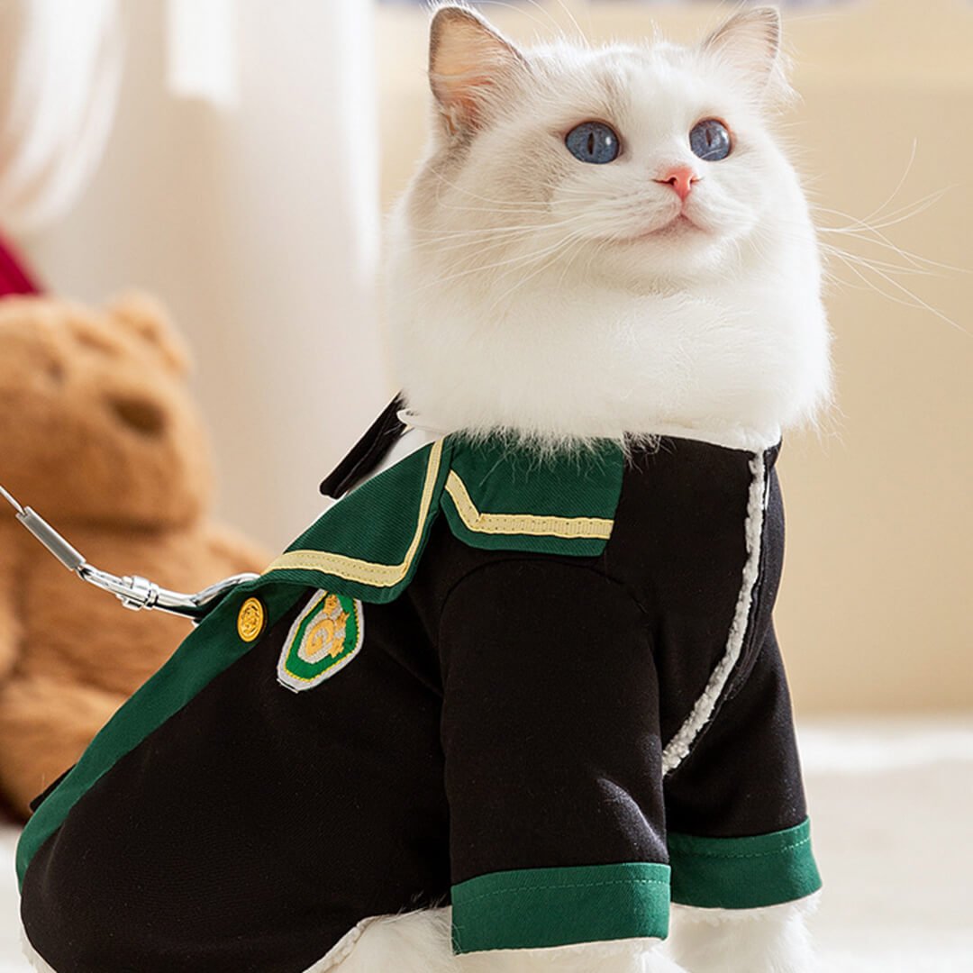 Mewzard Fleece Cat Shirt - Image 4