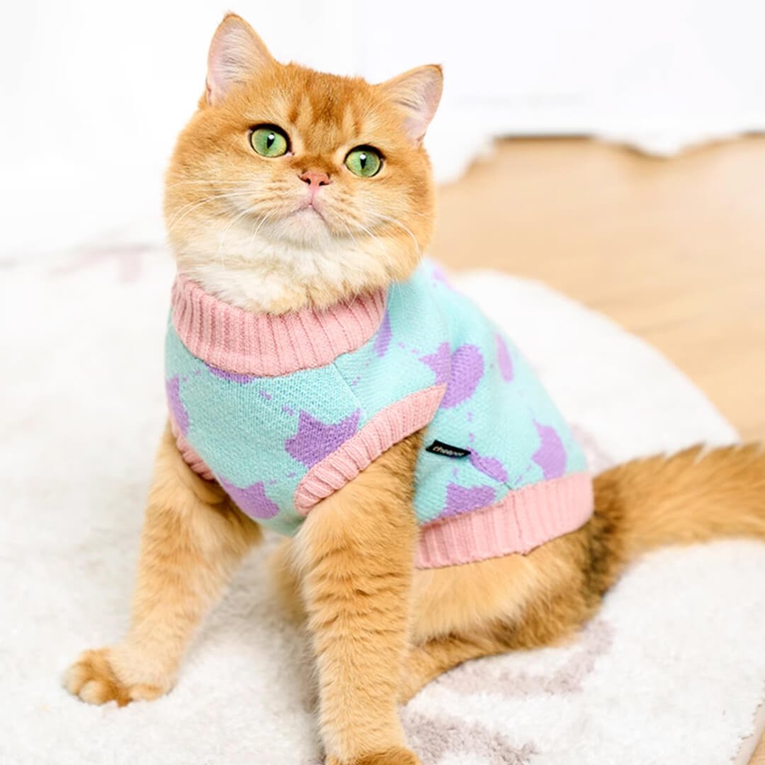 Meowster Cat Sweater - Image 4