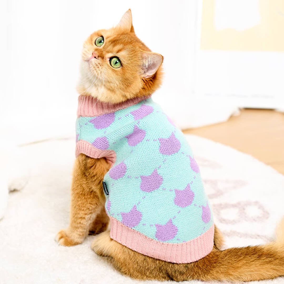 Meowster Cat Sweater - Image 5
