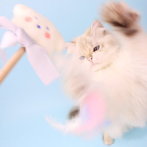 Puppy Dreams Cat Wand Toy - Image 2