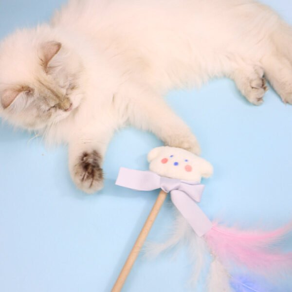 Puppy Dreams Cat Wand Toy - Image 3