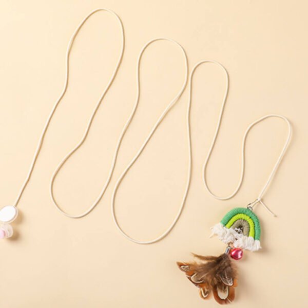 Rainbow Feather Cat Toy - Image 7