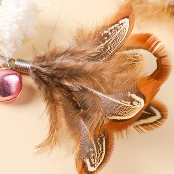 Rainbow Feather Cat Toy - Image 5