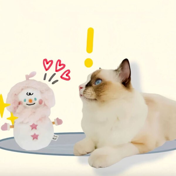 Snowman Catnip Toy - Image 3