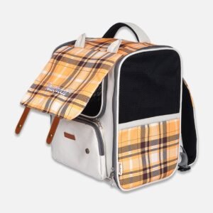 TouchCat Checkered Cat Backpack