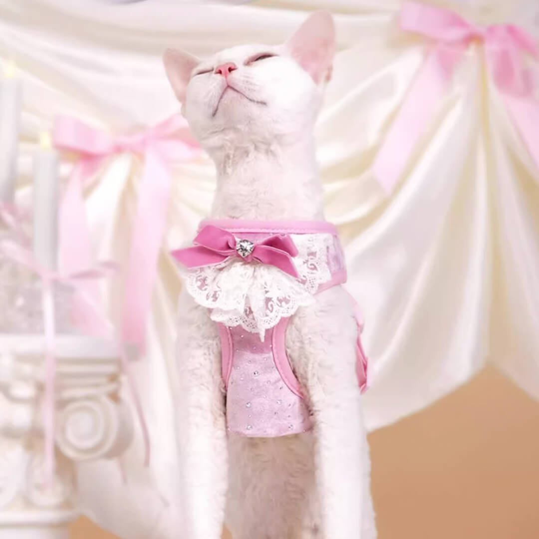 TouchDog Sparkle Cat Harness & Leash Set - Image 6