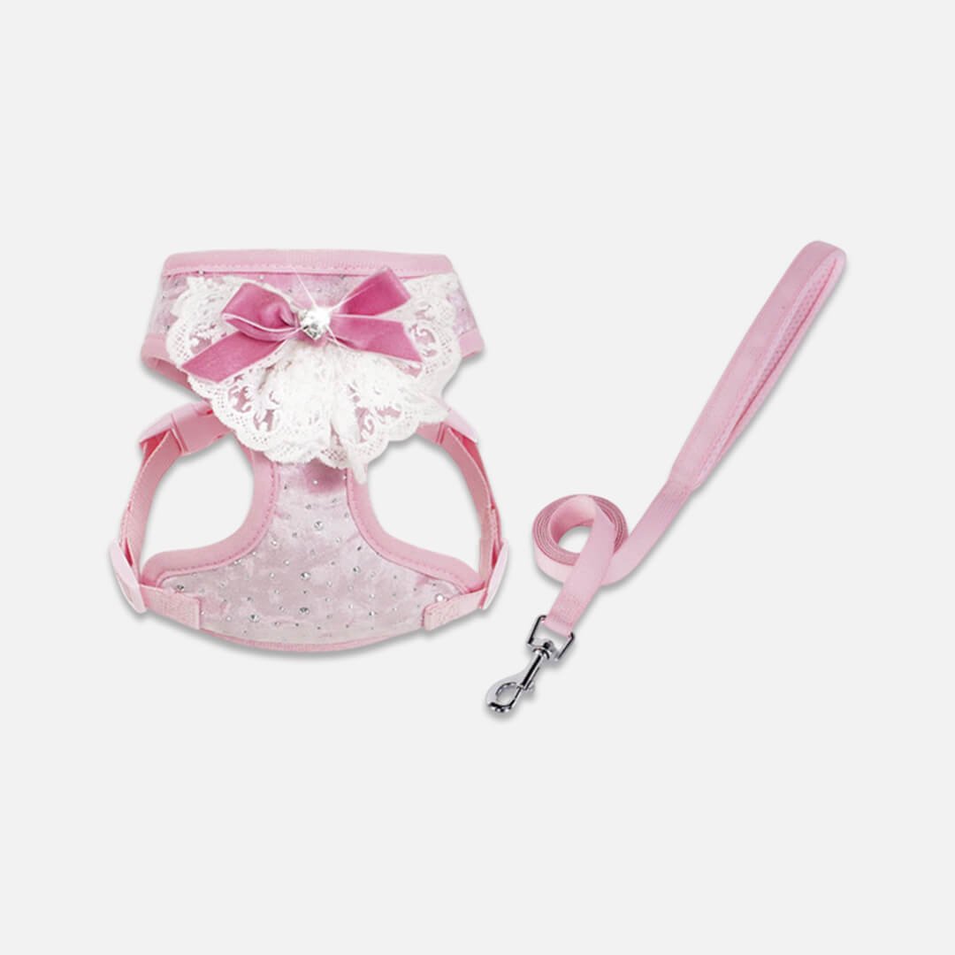 TouchDog Sparkle Cat Harness & Leash Set - Image 2