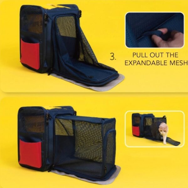 PurLab Gameboy Expandable Cat Backpack - Image 10